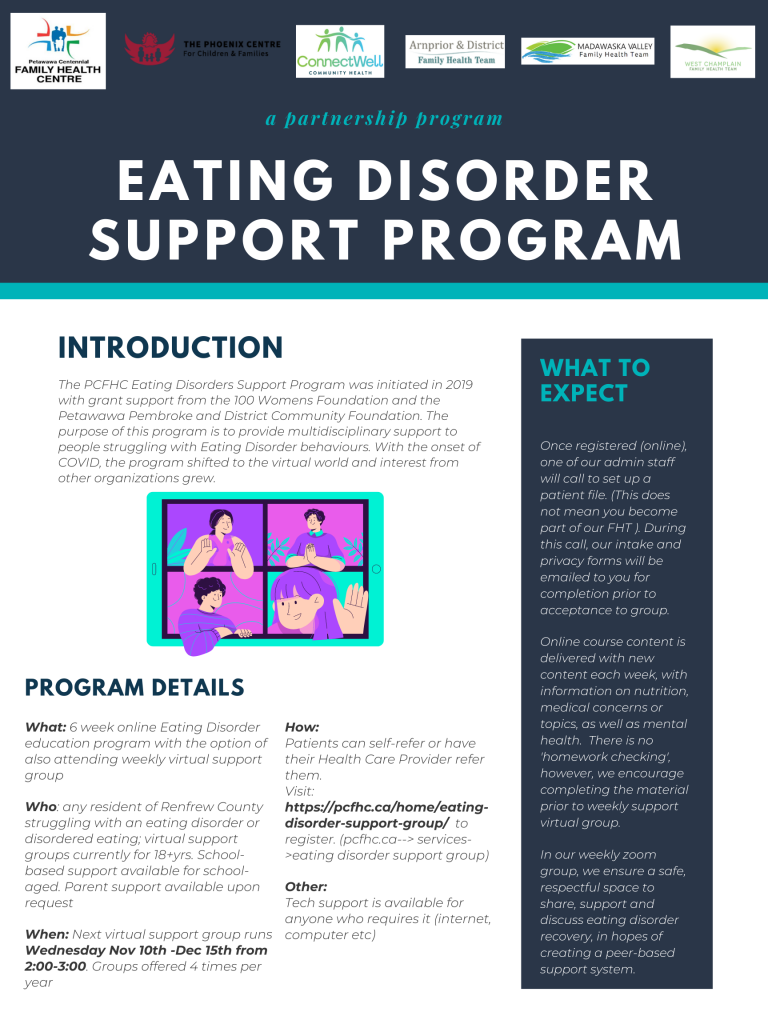Virtual Eating Disorder Support Program